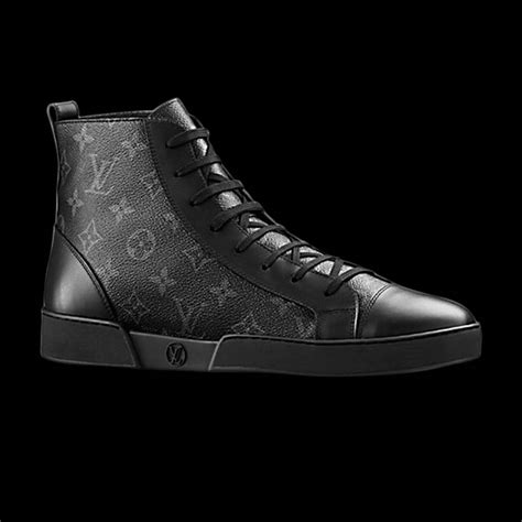 louis vuitton black sneaker boot